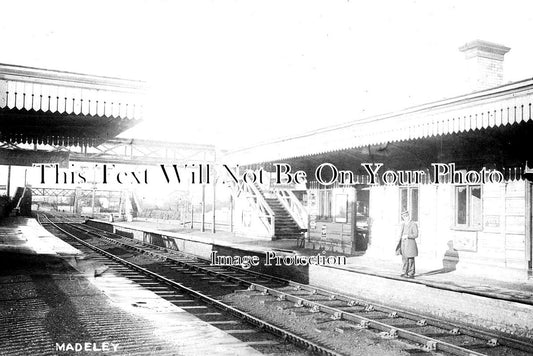 ST 1411 - Madeley Railway Station, Staffordshire