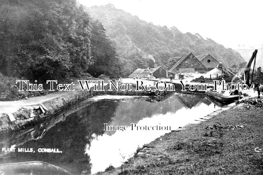 ST 1440 - Flint Mills, Consall, Staffordshire c1918