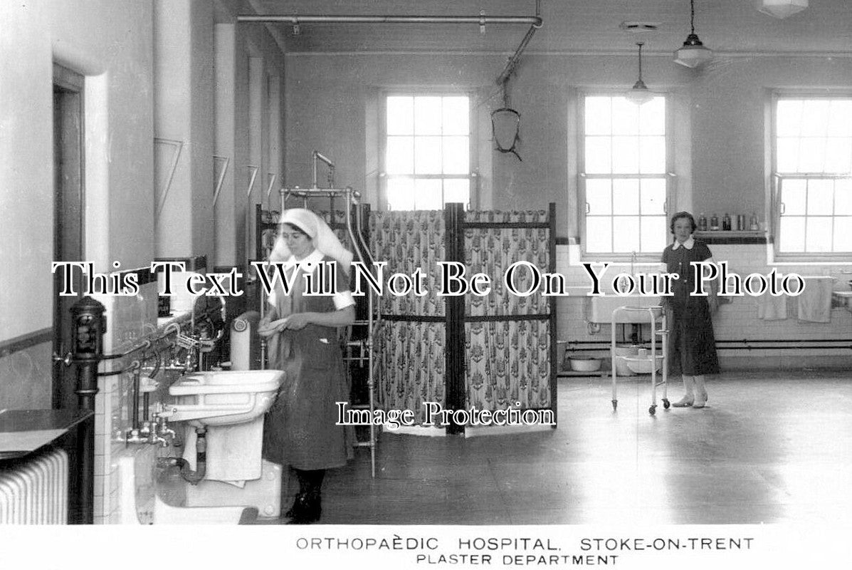 ST 1443 - Plaster Department, Orthopaedic Hospital, Stoke On Trent