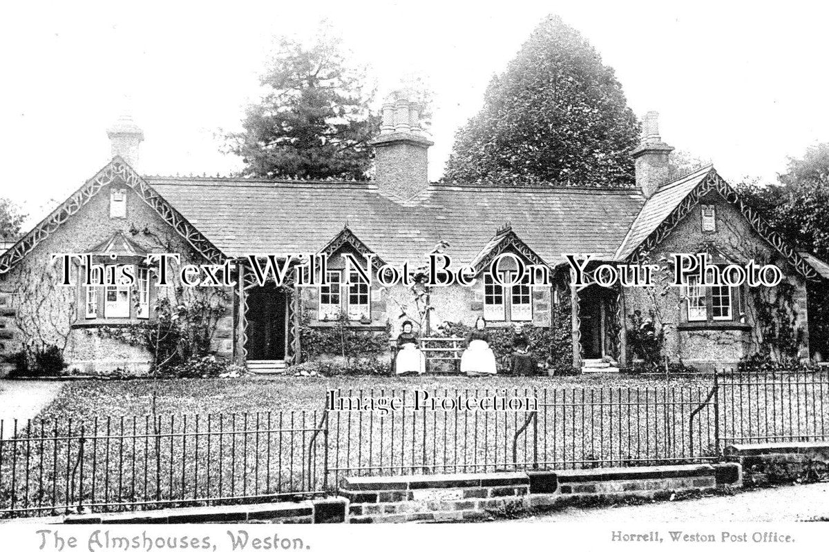 ST 1455 - The Almshouses, Weston, Staffordshire