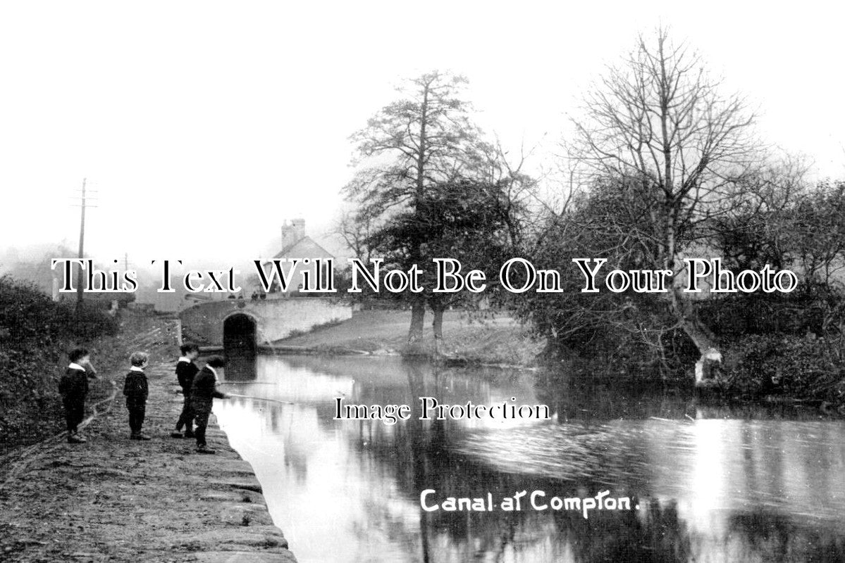 ST 1467 - Canal At Compton, Staffordshire