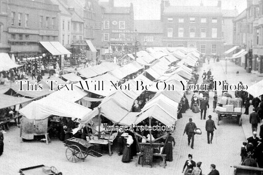 ST 1472 - Leek Market Place, Staffordshire