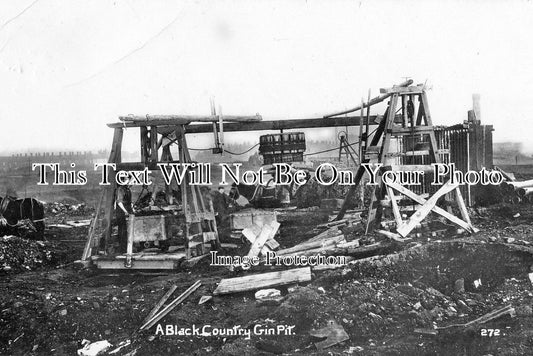 ST 148 - A Black Country Gin Pit, Staffordshire c1916