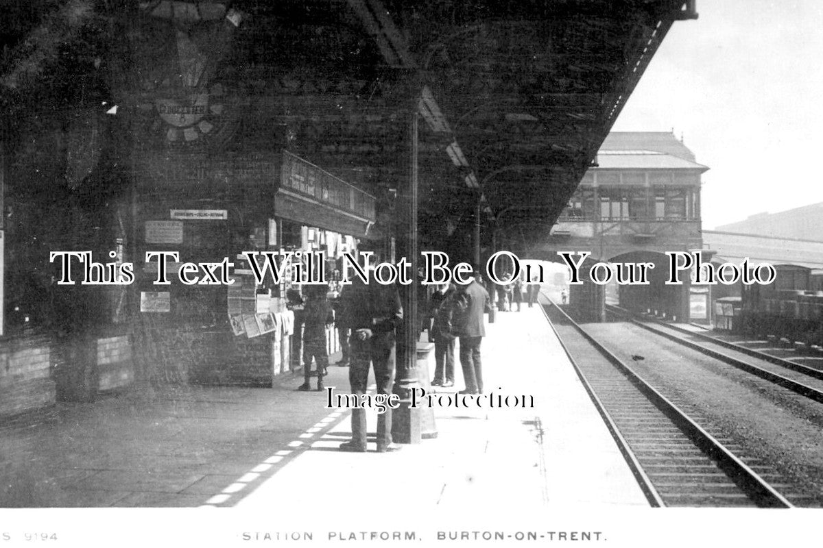 ST 1481 - Burton On Trent Railway Station, Staffordshire