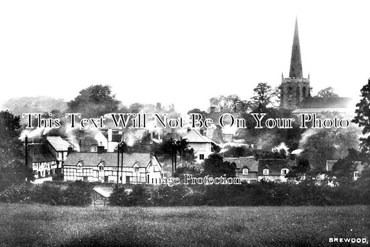 ST 1487 - Brewood, Staffordshire c1918