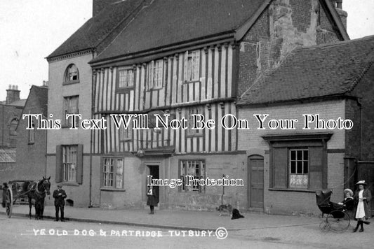 ST 150 - Ye Old Dog & Partridge Pub, Tutbury, Staffordshire c1912