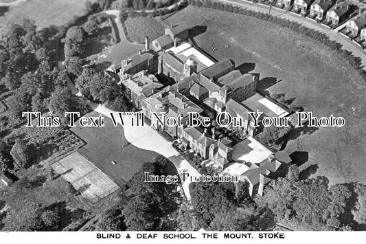 ST 1505 - Blind & Deaf School, The Mount, Stoke On Trent, Staffordshire