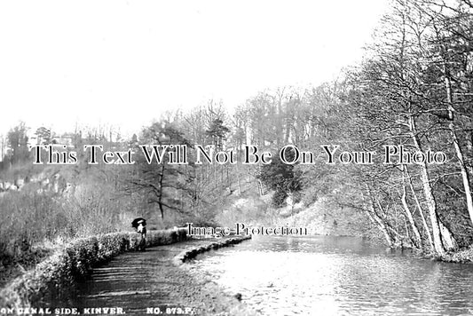 ST 1509 - Canal Side At Kinver, Staffordshire c1919