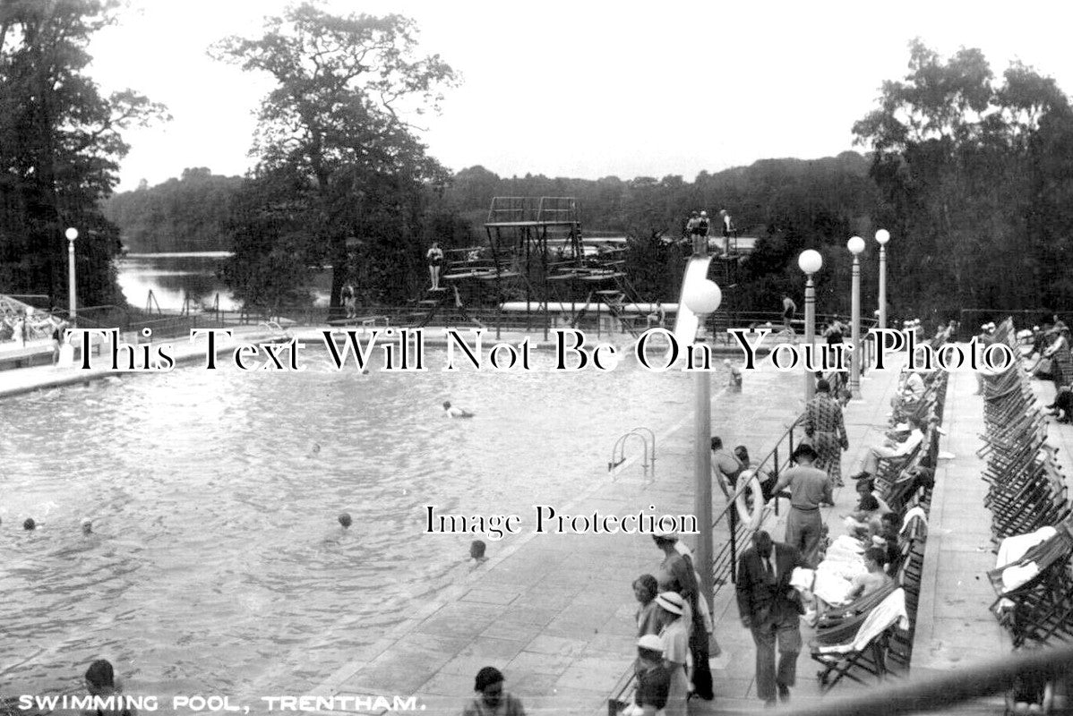 ST 1511 - Swimming Pool, Trentham, Staffordshire