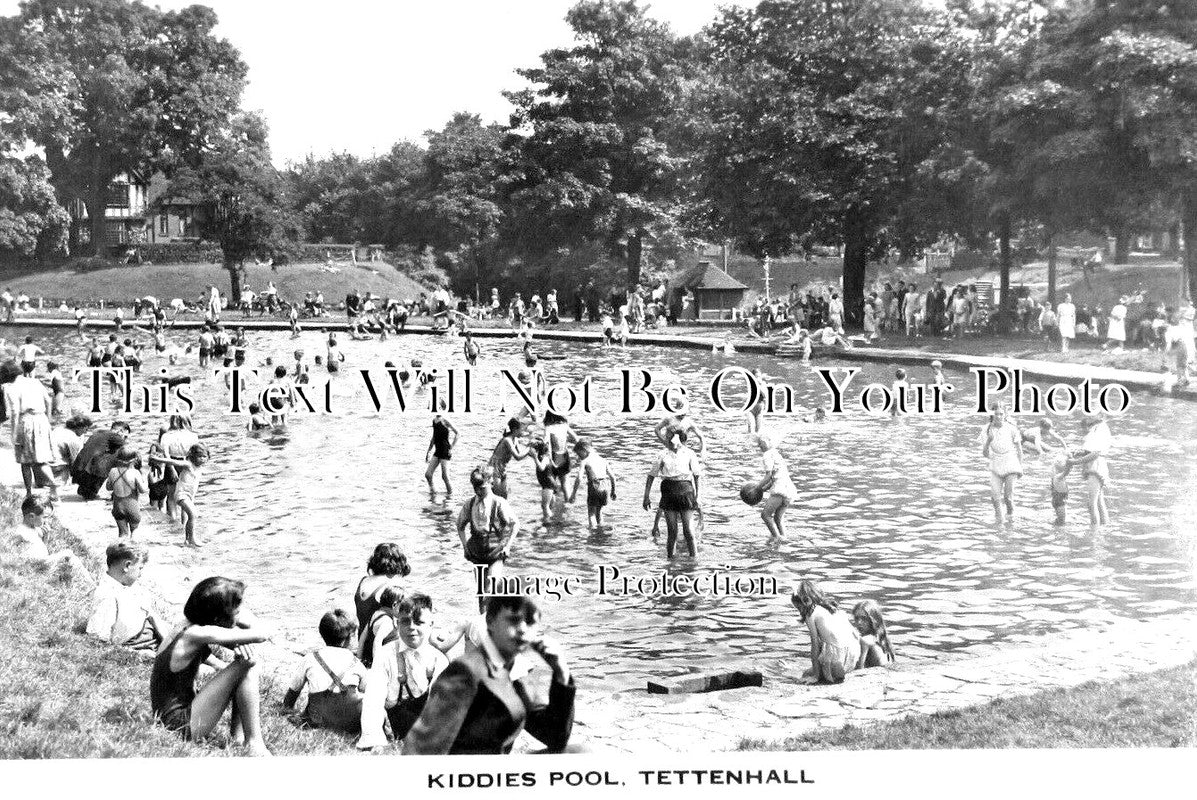 ST 1521 - Kiddies Pool, Tettenhall, Wolverhampton, Staffordshire