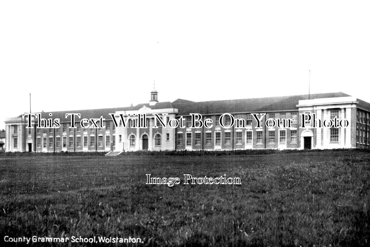 ST 1534 - County Grammar School, Wolstanton, Staffordshire