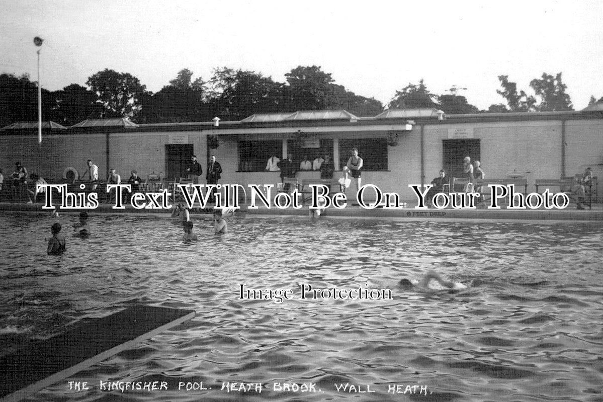 ST 1560 - The Kingfisher Swimming Pool, Heath Brook, Wall Heath, Staffordshire