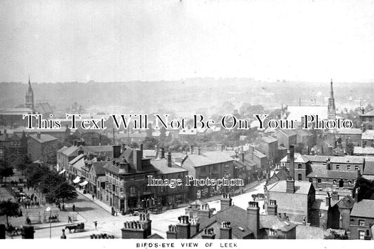 ST 1567 - Birds Eye View Of Leek, Staffordshire