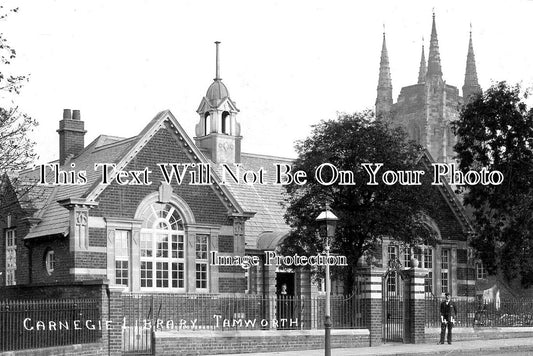 ST 1600 - Carnegie Library, Tamworth, Staffordshire c1912