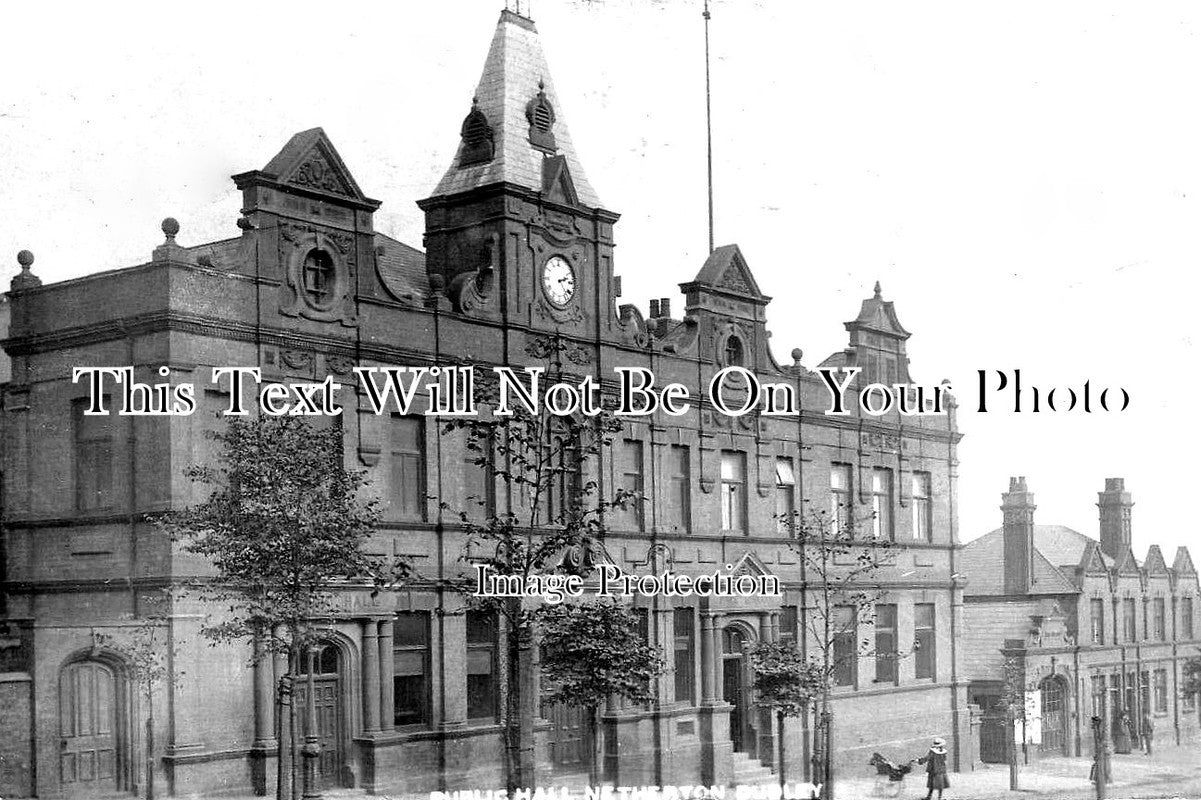 ST 1616 - Public Hall, Netherton, Dudley, Staffordshire c1910