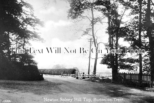 ST 1636 - Newton Solney Hill Top, Burton On Trent, Staffordshire c1935