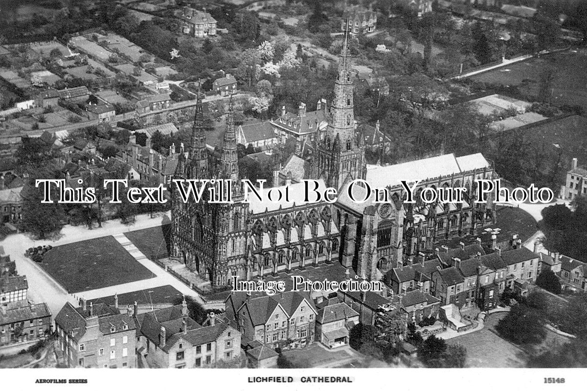 ST 1664 - Lichfield Cathedral, Staffordshire