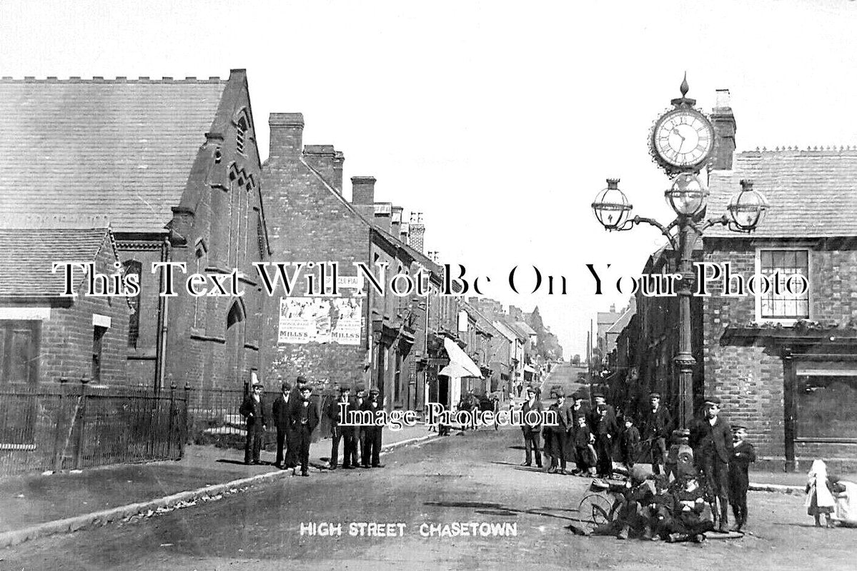 ST 1666 - High Street, Chasetown, Staffordshire