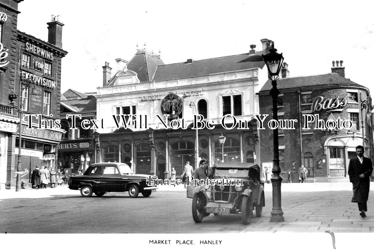 ST 1671 - Market Place, Hanley, Staffordshire