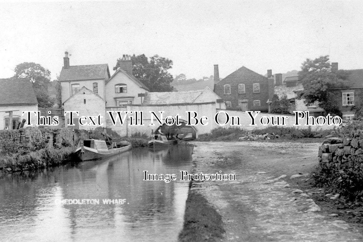 ST 169 - Cheddleton Wharf, Staffordshire c1909