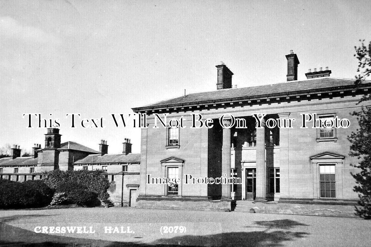 ST 1692 - Cresswell Hall, Staffordshire