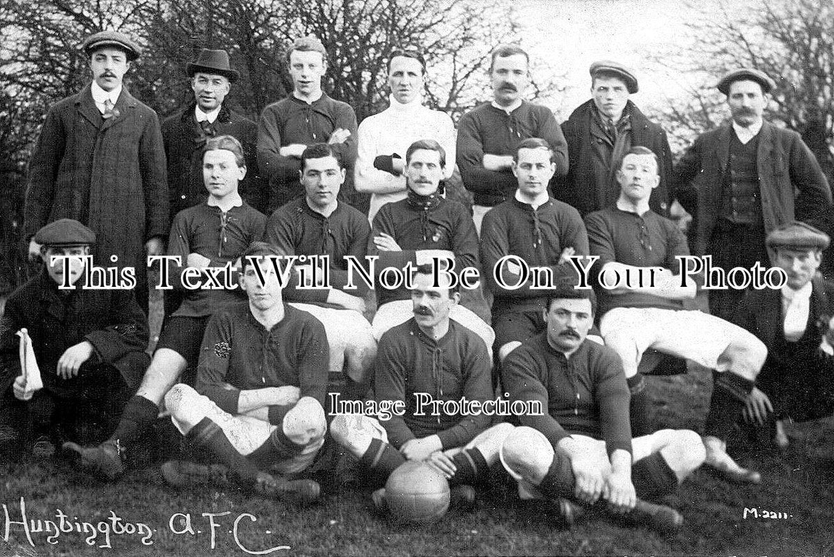 ST 1693 - Huntington Football Team Club, Staffordshire