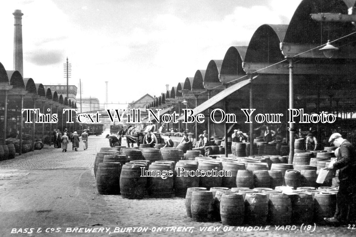 ST 1719 - Bass & Co Brewery, Burton On Trent, Staffordshire c1933