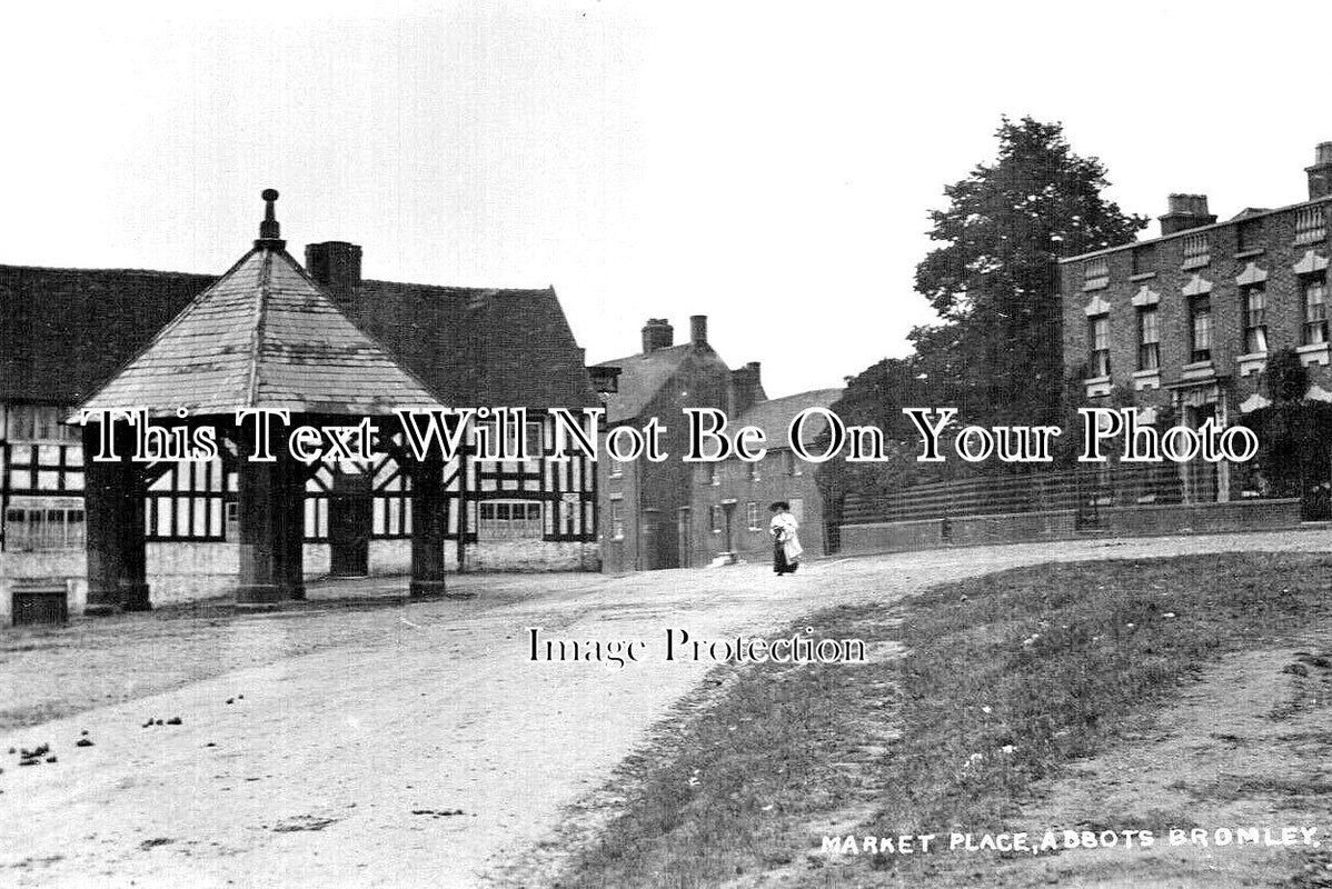 ST 1728 - Market Place, Abbots Bromley, Staffordshire