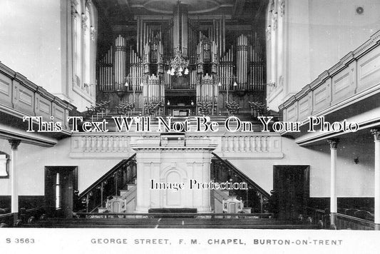 ST 1734 - George Street FM Chapel, Burton On Trent c1912