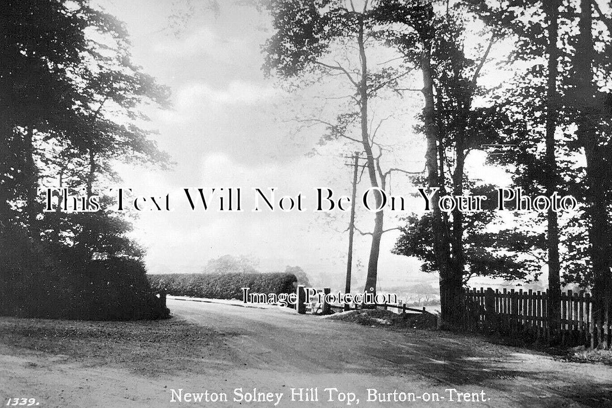 ST 1743 - Newton Solney Hill Top, Burton On Trent, Staffordshire c1935