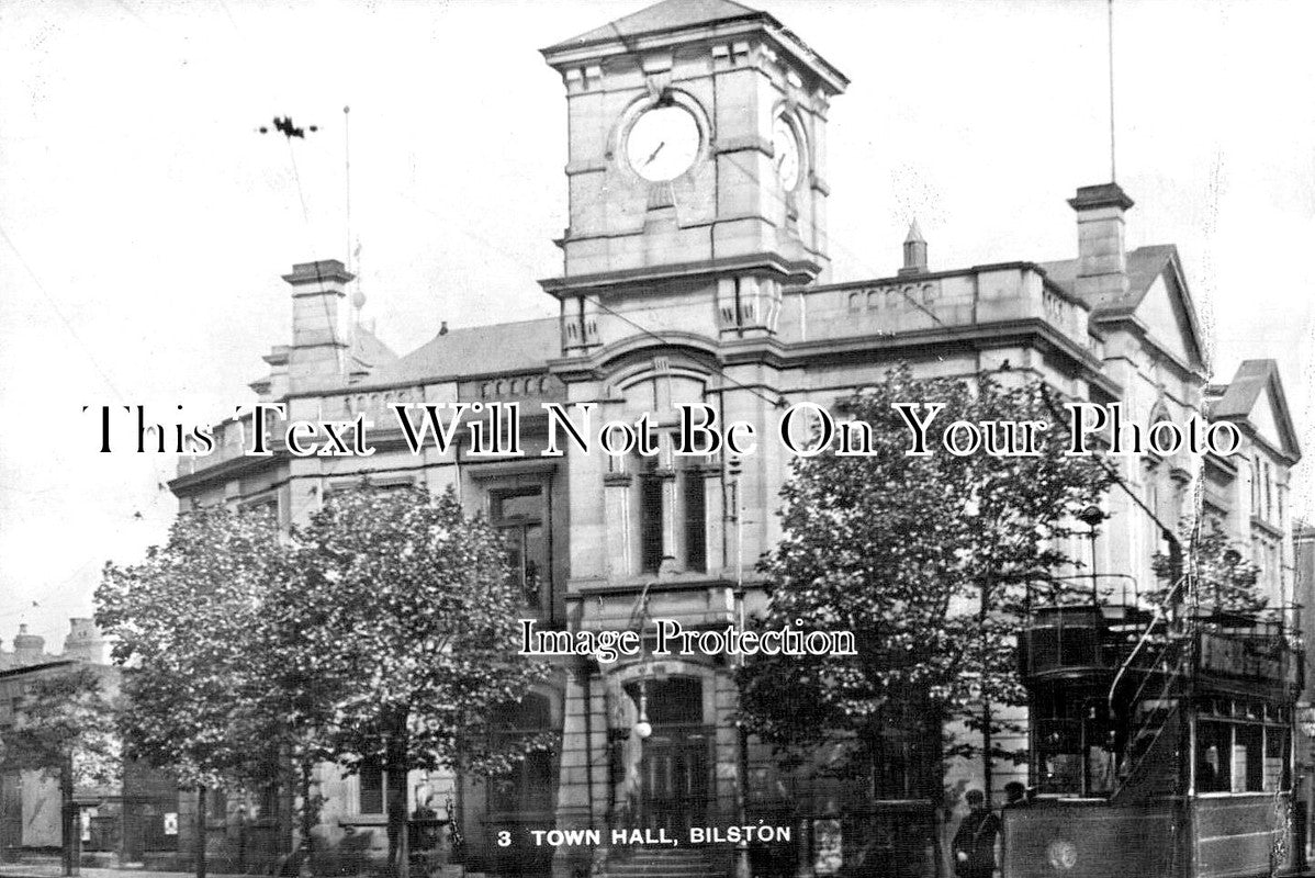 ST 1755 - Town Hall, Bilston, Staffordshire