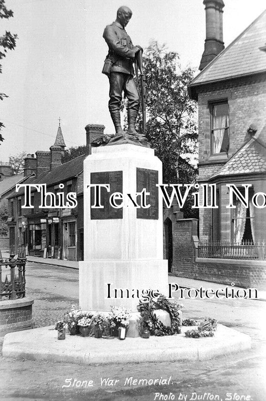 ST 1762 - Stone War Memorial, Staffordshire