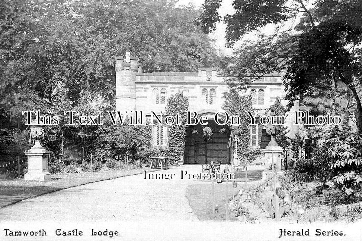 ST 1770 - Castle Lodge, Tamworth, Staffordshire c1907