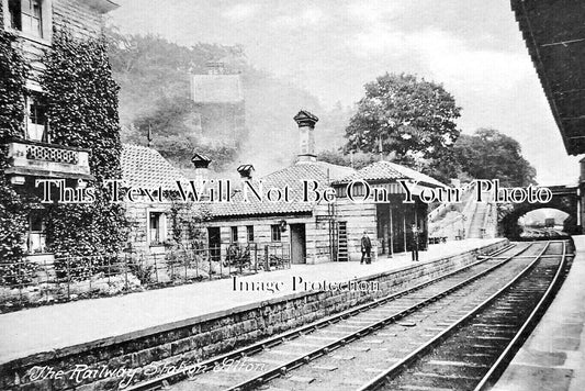 ST 1771 - Alton Railway Station, Staffordshire c1910