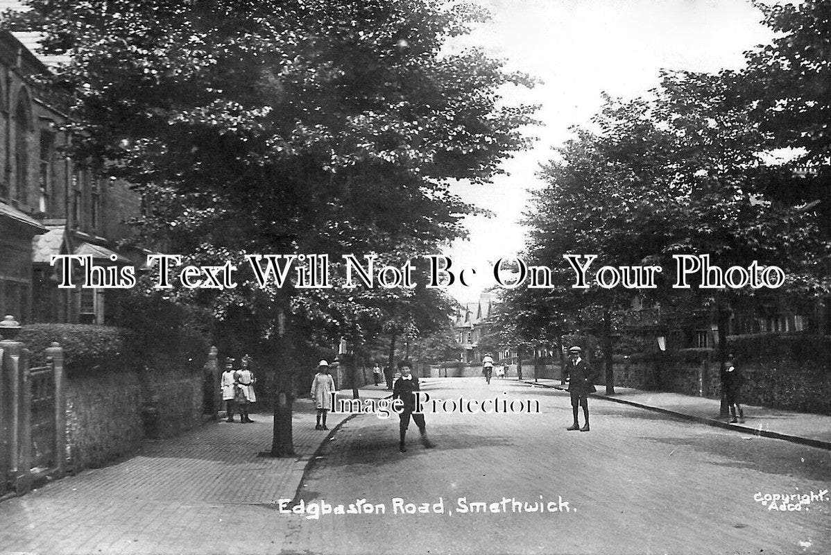 ST 1784 - Edgbaston Road, Smethwick, Staffordshire c1919
