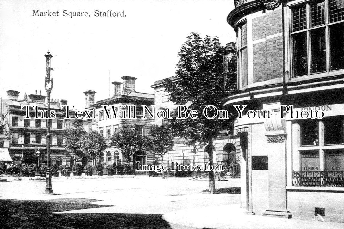 ST 1785 - Market Square, Stafford, Staffordshire