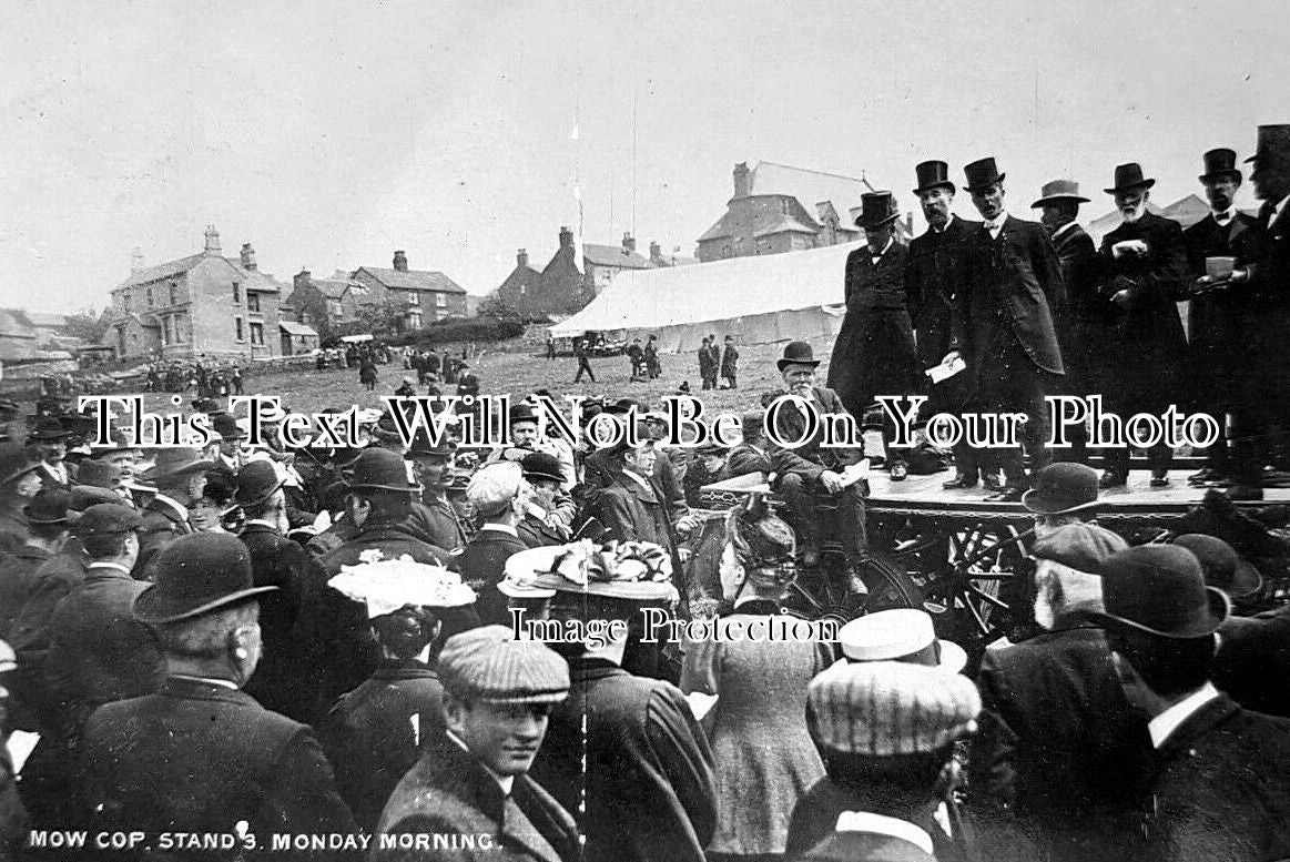 ST 1787 - Mow Cop Stand, Monday Morning, Staffordshire