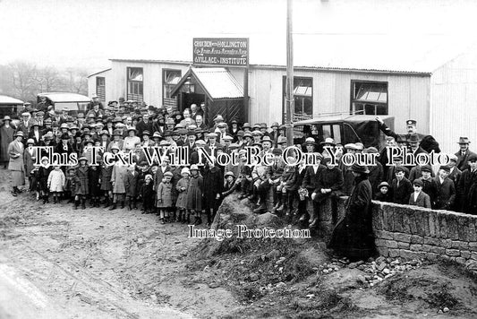 ST 1800 - Croxton With Hollington Village Institute, Staffordshire c1924