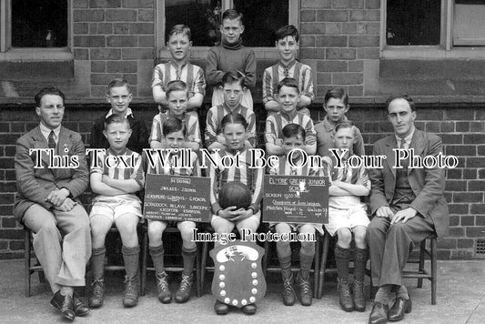 ST 1821 - Elmore Green Junior School Football Group, Staffordshire