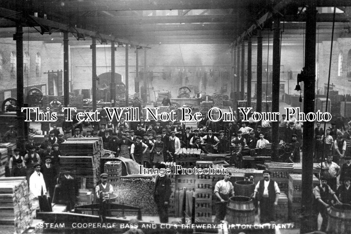 ST 184 - Steam Cooperage, Bass Brewery, Burton On Trent, Staffordshire