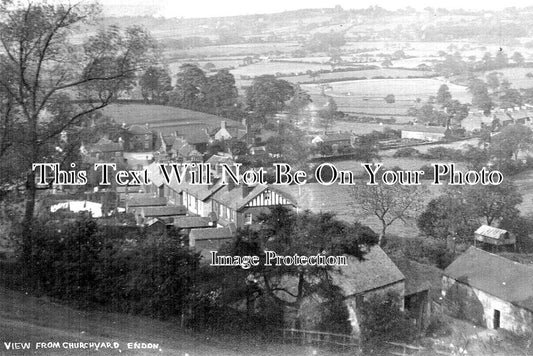ST 1847 - View From Churchyard, Endon, Staffordshire