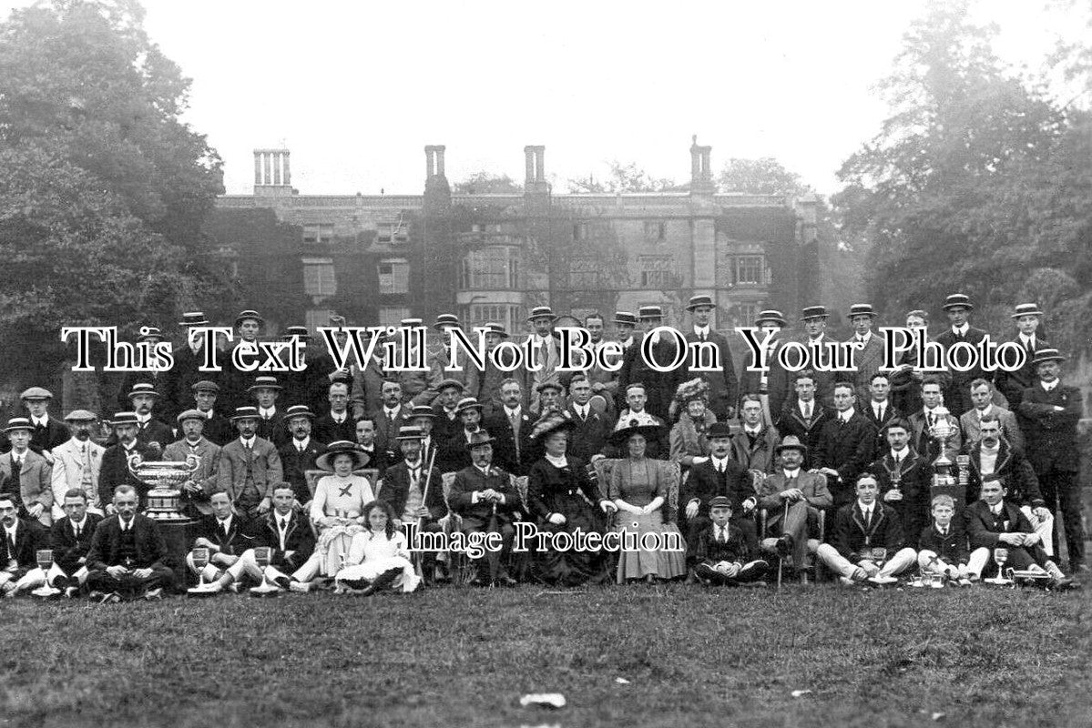 ST 1863 - Leander Rowing Club, Drakelow Hall, Burton On Trent c1910 ...
