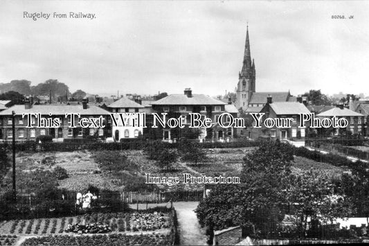 ST 189 - Rugeley From Railway, Staffordshire