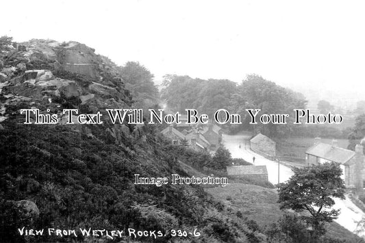 ST 1896 - View From Wetley Rocks, Stoke On Trent, Staffordshire