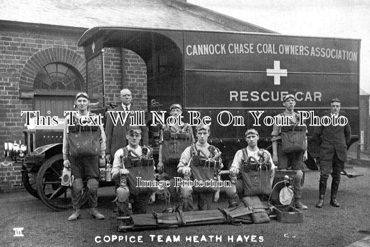 ST 1899 - Coppice Team, Heath Hayes Mine Rescue Team, Cannock