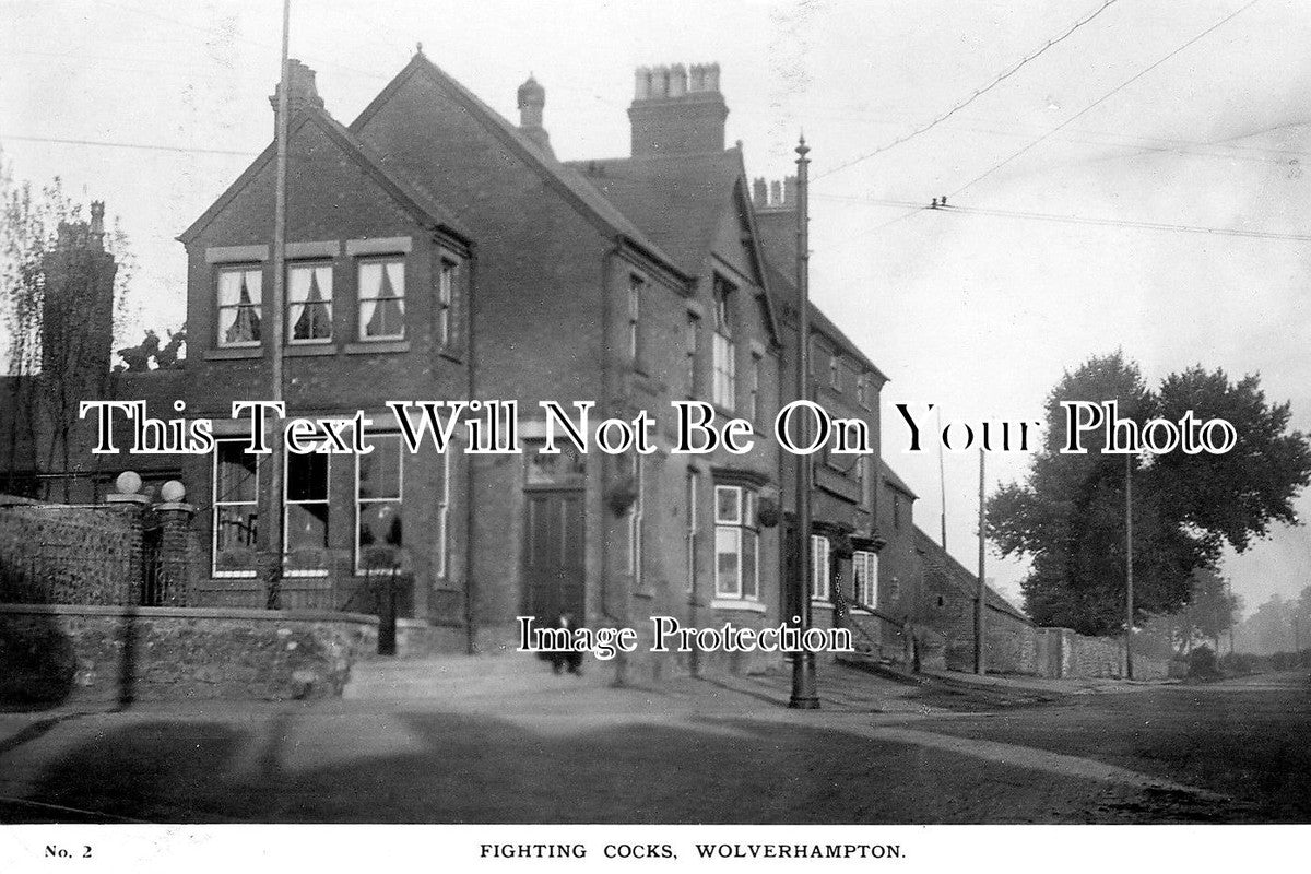 ST 191 - Fighting Cocks Pub, Wolverhampton, Staffordshire c1913