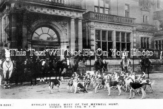 ST 1910 - Byrkley Lodge Meet, Meynell Hunt, Staffordshire