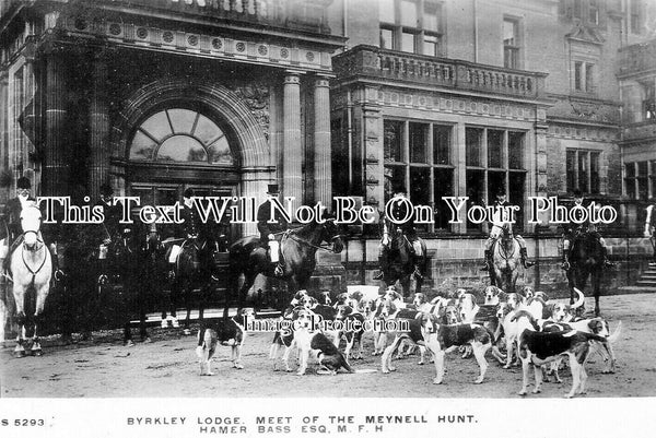 ST 1910 - Byrkley Lodge Meet, Meynell Hunt, Staffordshire – JB Archive