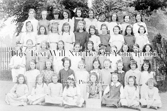 ST 1923 - Central Girls School Group, Wolverhampton, Staffordshire