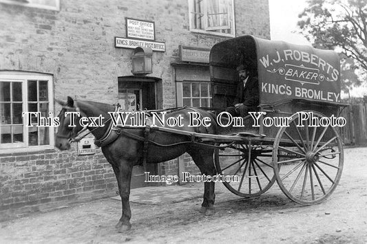 ST 198 - Bakers Cart & Kings Bromley Post Office, Staffordshire